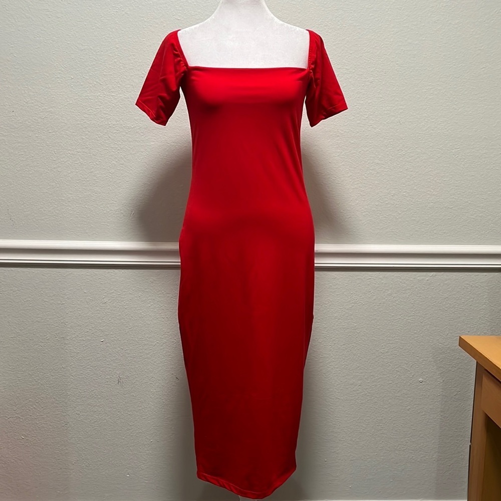 Hatch The Body Cap Sleeve Dress NWT
